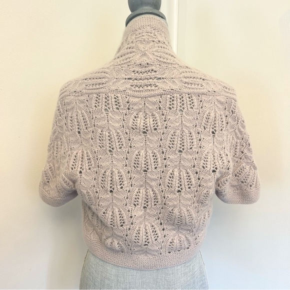 Holt Renfrew Sweaters - Elegant Cashmere Lace Knit Sweater